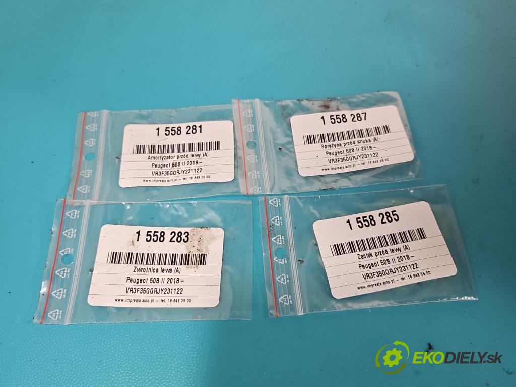 Peugeot 508 II 2018- 1.6 224hp automatic 165 kW 1598 cm3 5- tlmič predné ľavý 9830035580 (Kľučka dverí ostatné)