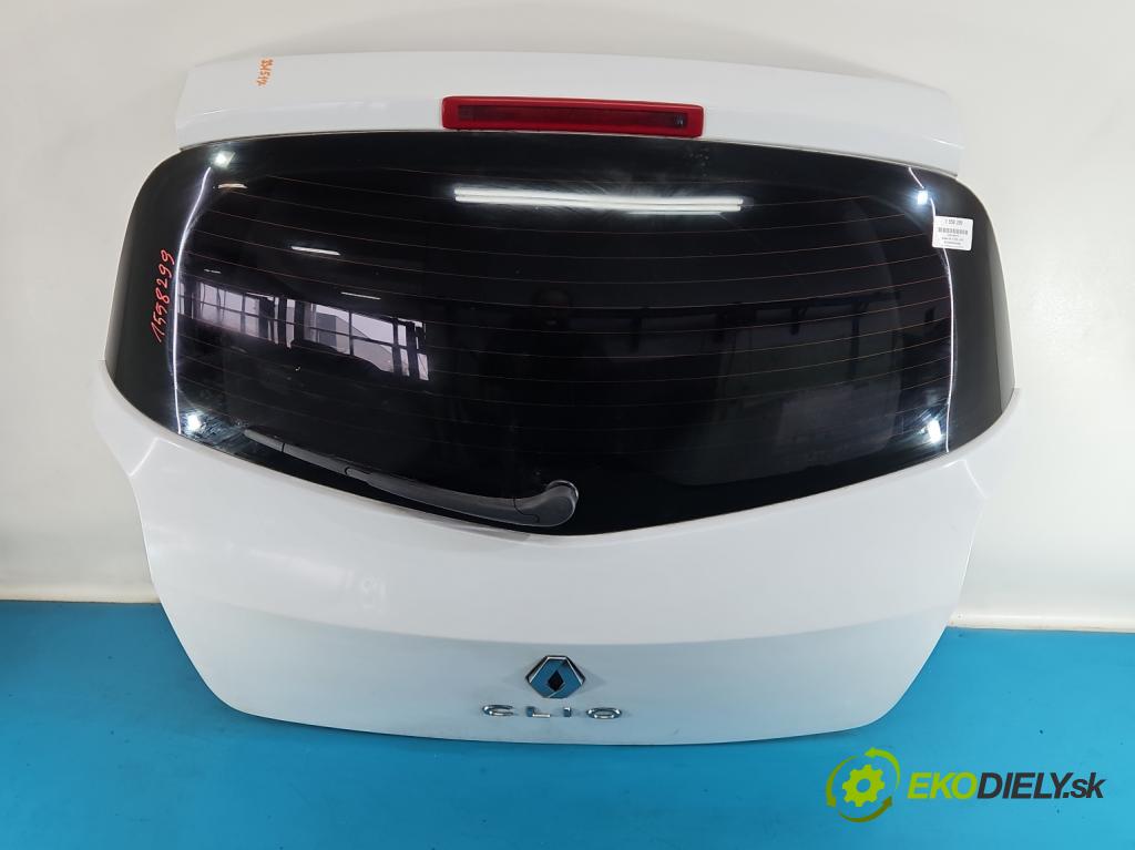 Renault Clio III 2005-2012 1.5 dci 68 HP manual 50 kW 1461 cm3 3- zadna kufor  (Kapota zadná (kufor))