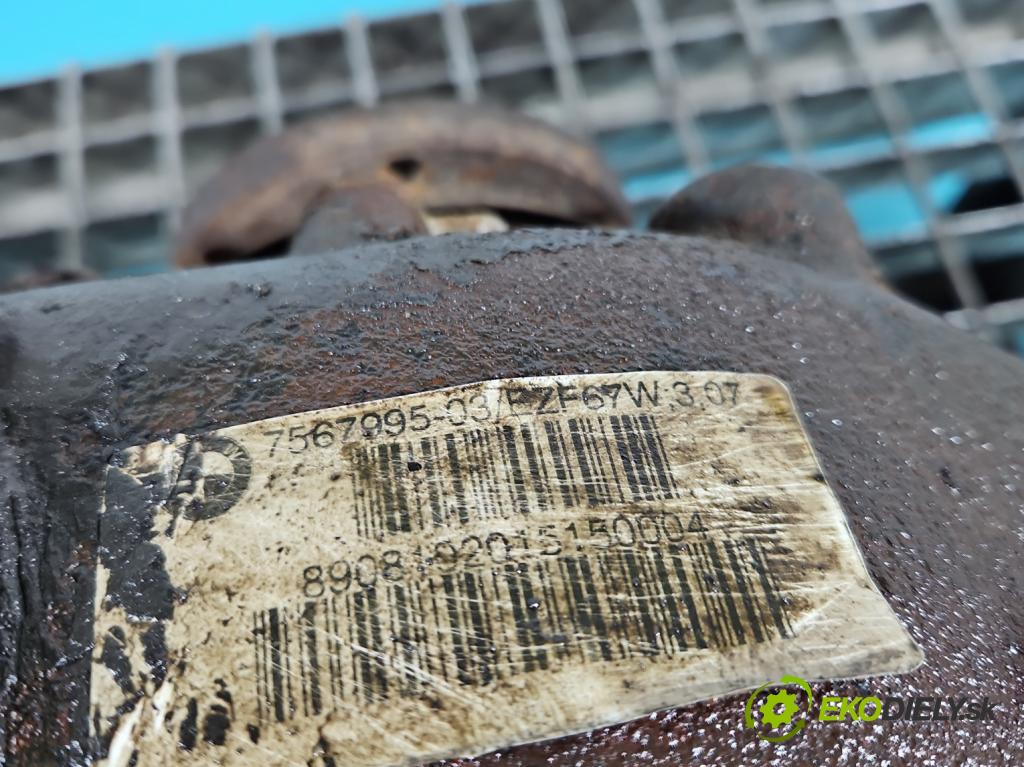 Bmw X3 E83 2003-2010 2.0d 177 HP manual 130 kW 1995 cm3 5- Most: zadní: 7567995