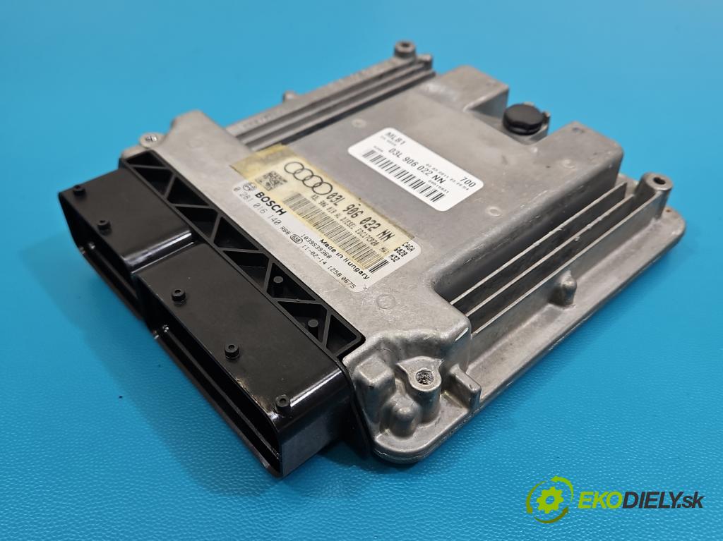 Audi A4 B8 2007-2015 2.0 tdi 143 HP manual 105 kW 1968 cm3 5- riadiaca jednotka motora 03L906022NN