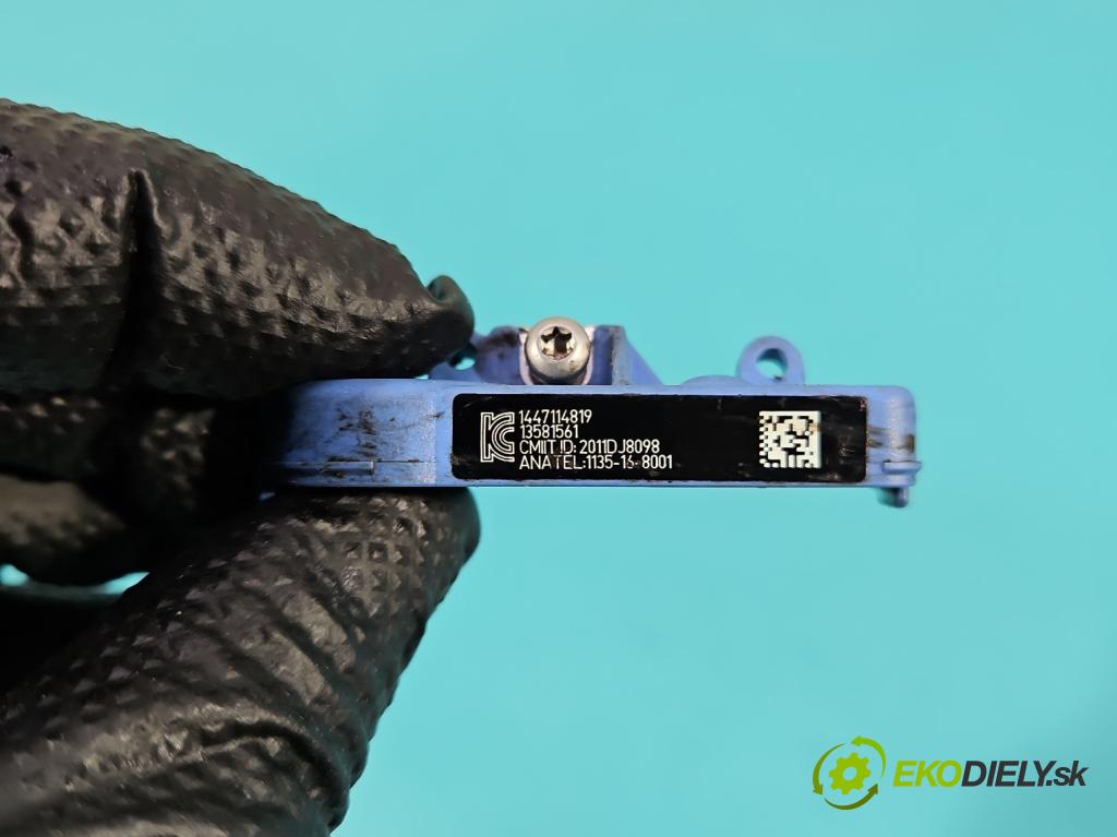 Opel Corsa E 2014-2019 1.3 cdti 75 HP manual 55 kW 1248 cm3 3- snímač tlak: pneumatika 13581561 (Snímač tlaku v pneumatike)