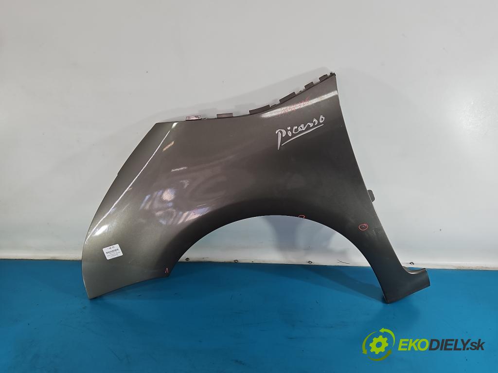 Citroen C4 Grand picasso I 2006-2013 2.0 16V 140 HP automatic 103 kW 1997 cm3 5- blatník predné ľavý  (Blatník predný ľavý)