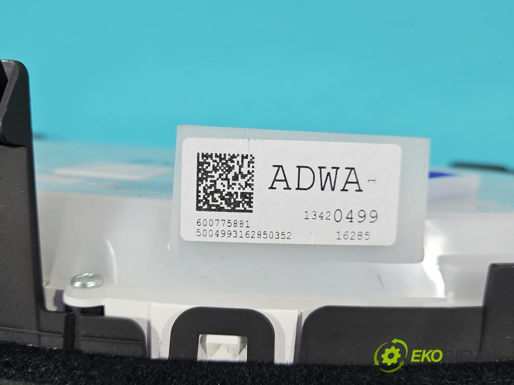 Opel Meriva B 2010-2017 1.4 16V 101 HP manual 74 kW 1398 cm3 5- riadiaca jednotka motora 12679198