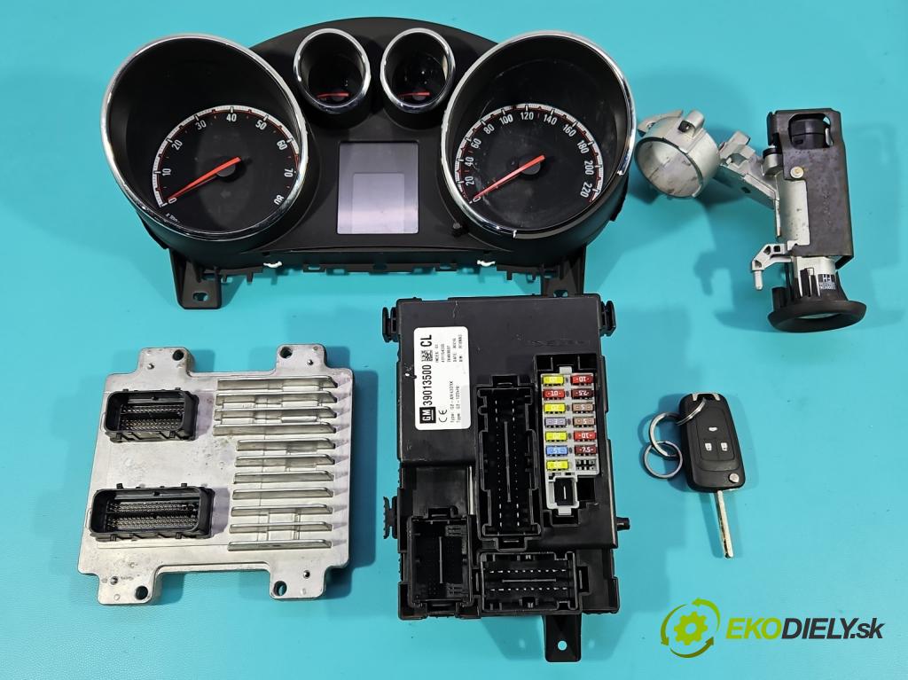 Opel Meriva B 2010-2017 1.4 16V 101 HP manual 74 kW 1398 cm3 5- riadiaca jednotka motora 12679198