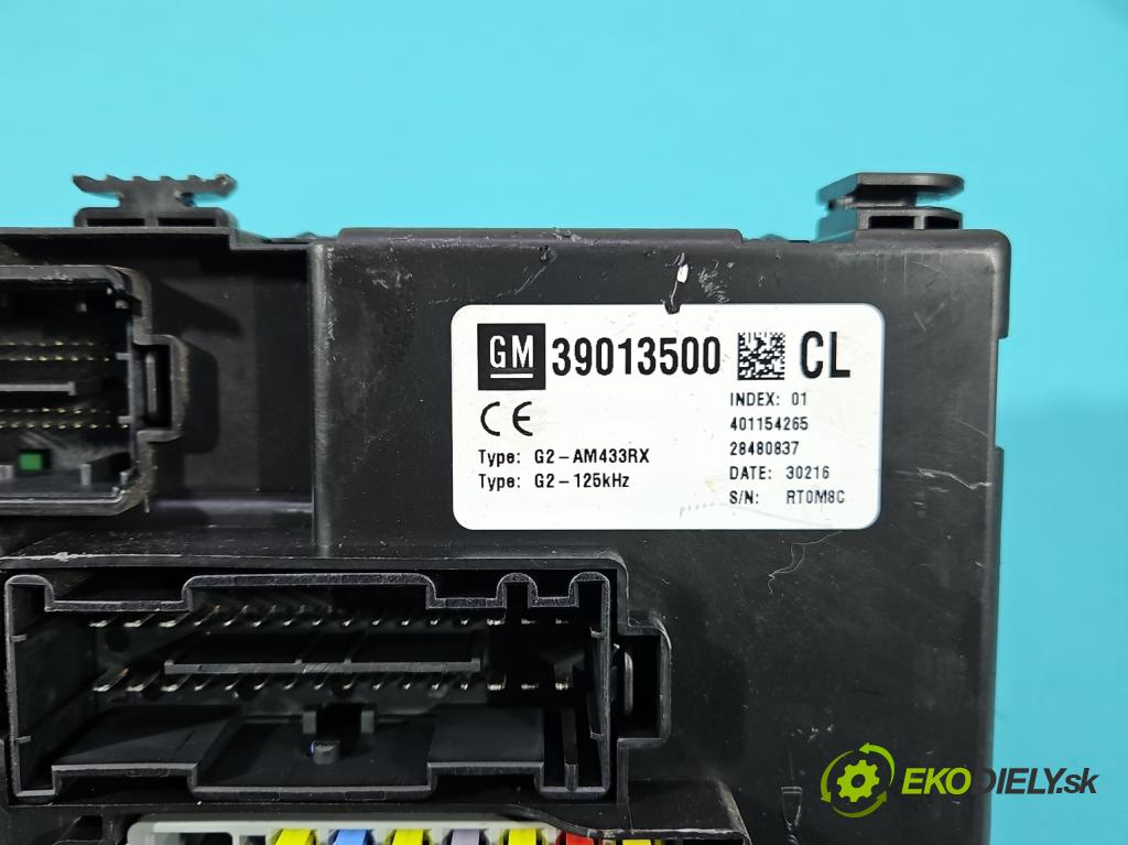 Opel Meriva B 2010-2017 1.4 16V 101 HP manual 74 kW 1398 cm3 5- riadiaca jednotka motora 12679198