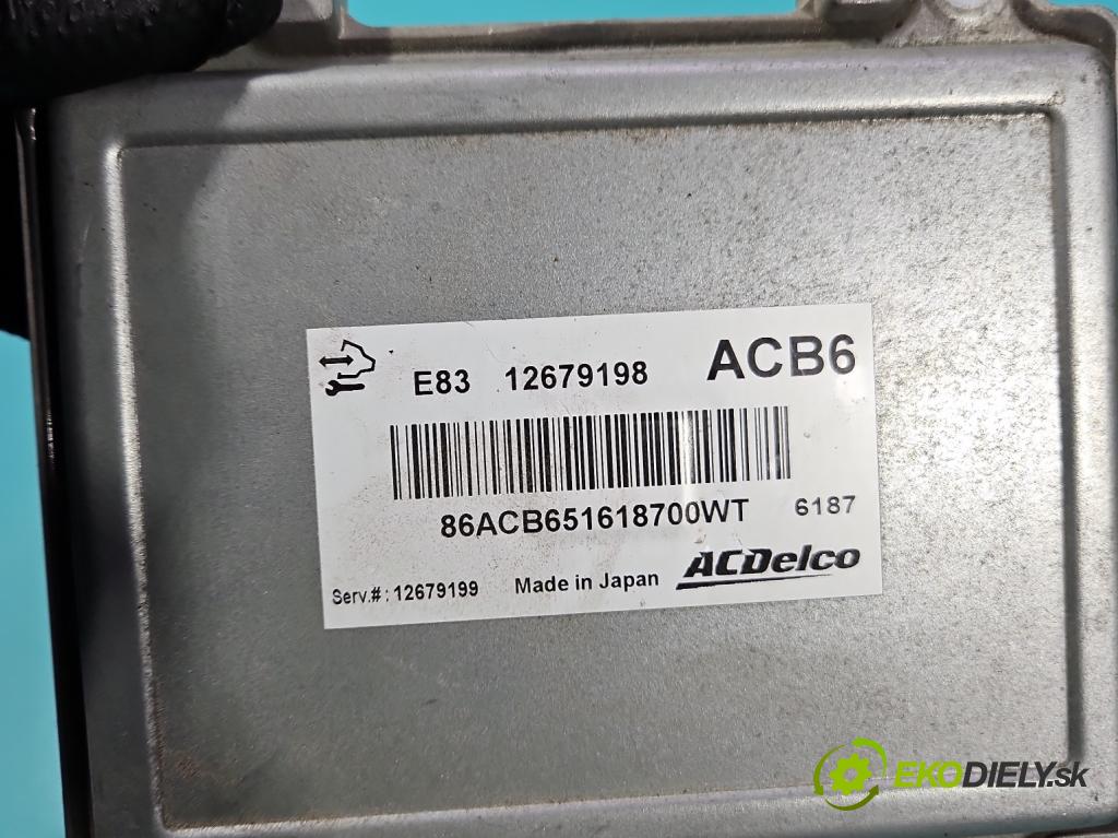 Opel Meriva B 2010-2017 1.4 16V 101 HP manual 74 kW 1398 cm3 5- riadiaca jednotka motora 12679198