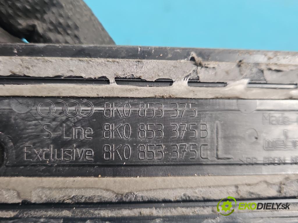 Audi A4 B8 2007-2015 2.0 tdi 143 HP manual 105 kW 1968 cm3 5- lišta práh: ľavé 8K0853375 (Lišta prahová)