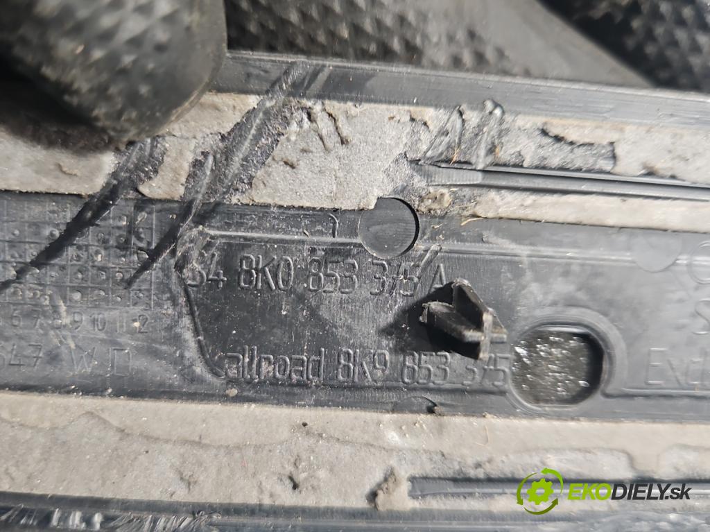 Audi A4 B8 2007-2015 2.0 tdi 143 HP manual 105 kW 1968 cm3 5- lišta práh: ľavé 8K0853375 (Lišta prahová)