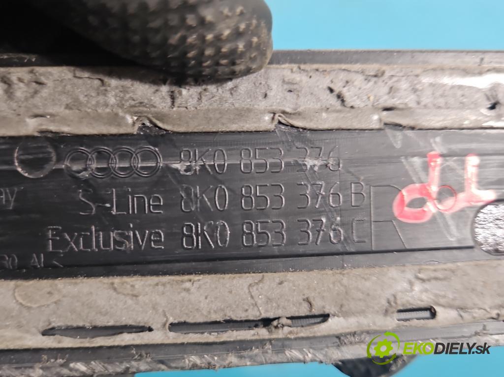Audi A4 B8 2007-2015 2.0 tdi 143 HP manual 105 kW 1968 cm3 5- lišta práh: ľavé 8K0853375 (Lišta prahová)