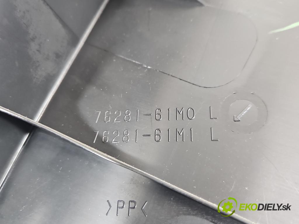 Suzuki SX4 S-Cross 2013-2021 1.4 T 129 HP manual 95 kW 1373 cm3 5- Čalounictví: kufra: ľavé 76281-61MO