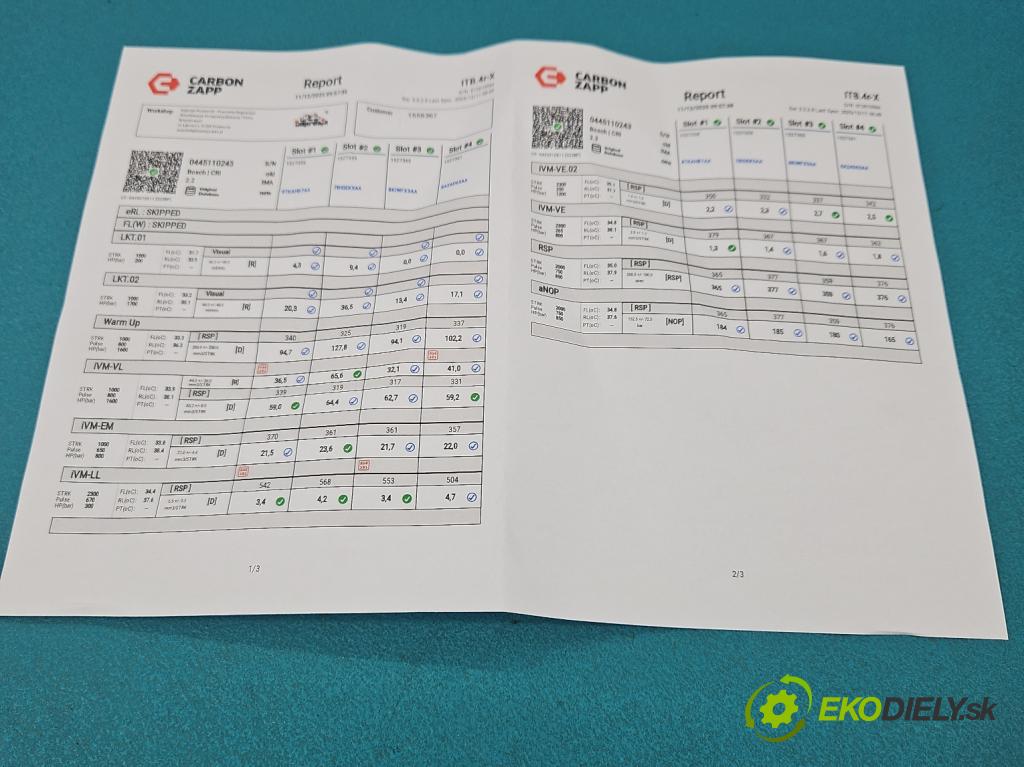 Fiat Croma II 2005-2010 1.9 jtd 150 HP manual 110 kW 1910 cm3 5- vstrek komplet 0445110243