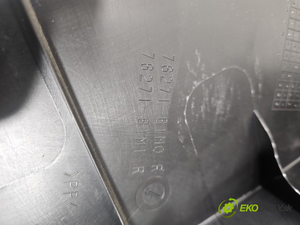 Suzuki SX4 S-Cross 2013-2021 1.4 T 129 HP manual 95 kW 1373 cm3 5- Čalounictví: kufra: pravé 76271-61M0