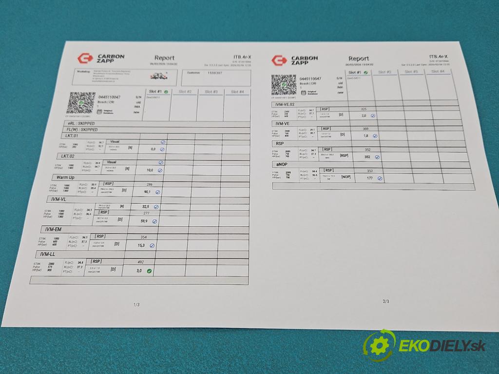 Bmw 5 E39 1996-2003 3.0d 193 HP manual 142 kW 2926 cm3 5- vstrek 0445110047 (Vstrekovač paliva)
