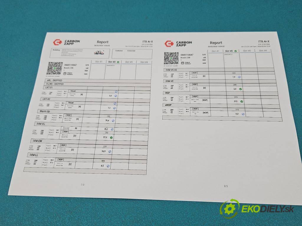 Bmw 5 E39 1996-2003 3.0d 193 HP manual 142 kW 2926 cm3 5- vstrek 0445110047 (Vstrekovač paliva)
