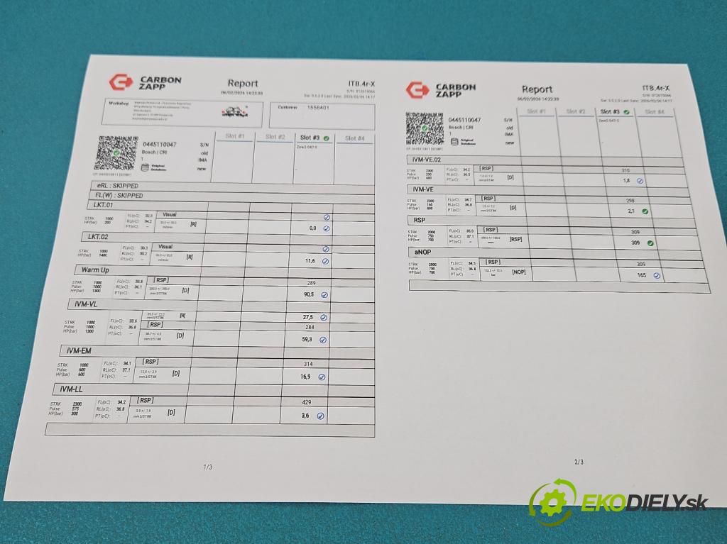 Bmw 5 E39 1996-2003 3.0d 184hp manual 135 kW 2926 cm3 5- vstrek 0445110047 (Vstrekovač paliva)