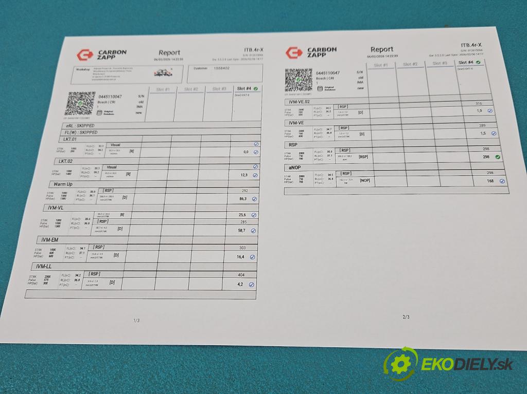 Bmw 5 E39 1996-2003 3.0d 184hp manual 135 kW 2926 cm3 5- vstrek 0445110047 (Vstrekovač paliva)