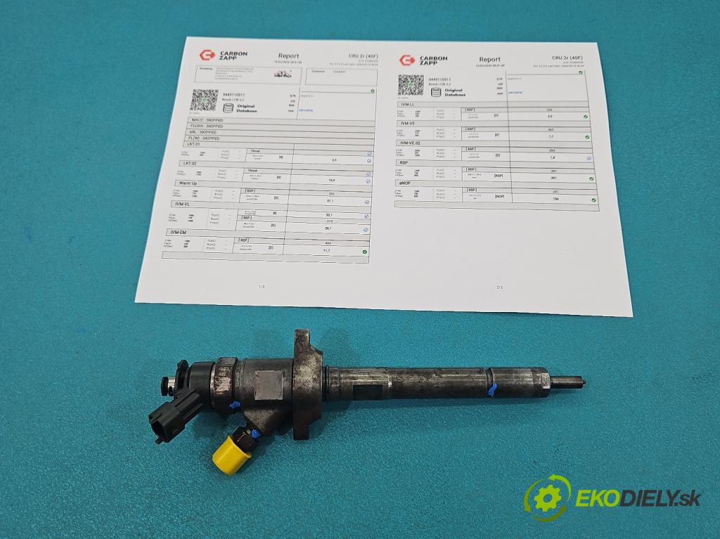 Citroen Berlingo II 2008-2018 1.6 hdi 90 HP manual 66.2 kW 1560 cm3 5- vstrek 0445110311 (Vstrekovač paliva)