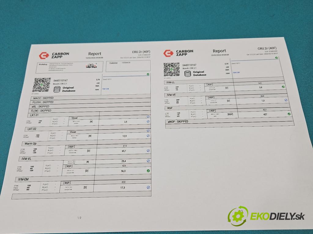 Mercedes A W169 2004-2012 2.0 cdi 109 HP manual 80 kW 1992 cm3 5- vstrek 0445110167 (Vstrekovač paliva)