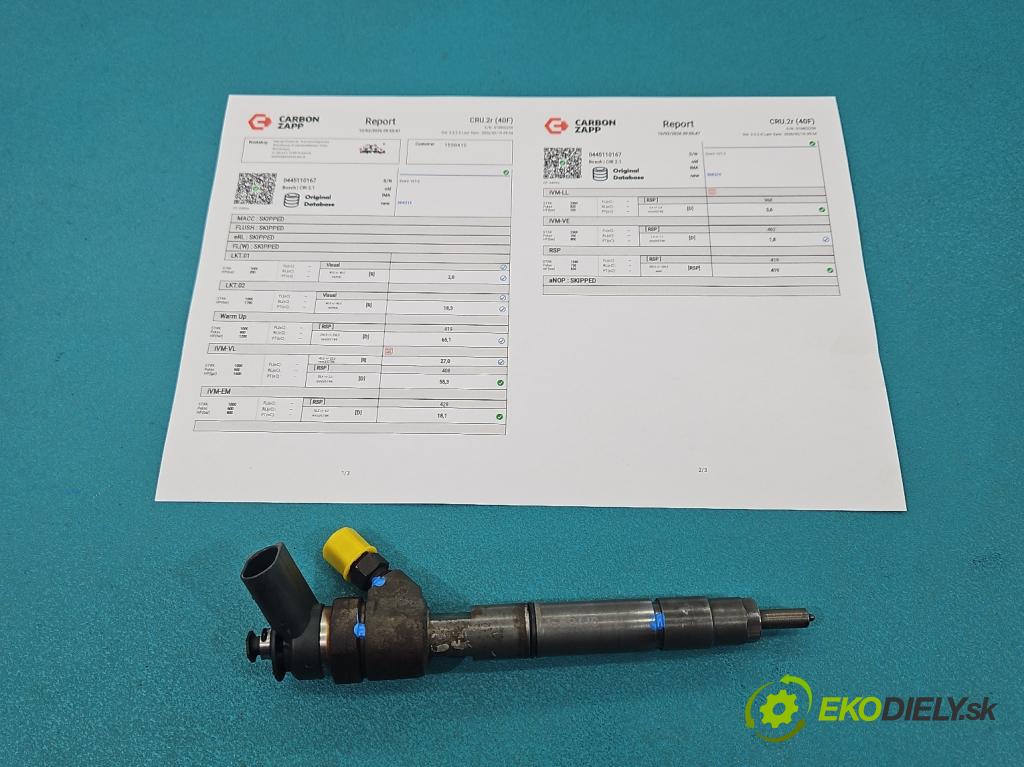 Mercedes A W169 2004-2012 2.0 cdi 109 HP manual 80 kW 1992 cm3 5- vstrek 0445110167 (Vstrekovač paliva)