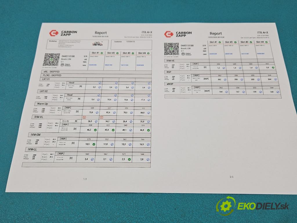 Citroen Xsara Picasso 1.6 hdi 109 HP manual 80 kW 1560 cm3 5- vstrek komplet 0445110188