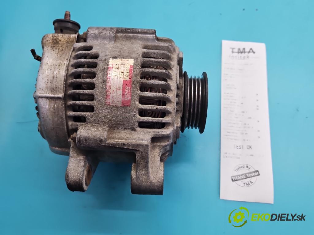 Toyota Yaris I 1999-2005 1.0 vvti 68 hp manual 50 kW 998 cm3 5- Alternator  (Alternátor)