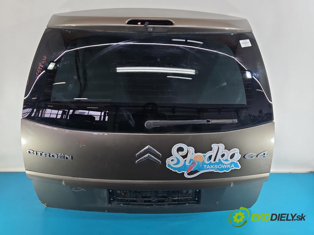 Citroen C4 Grand picasso I 2006-2013 2.0 16V 140 HP automatic 103 kW 1997 cm3 5- zadna kufor  (Kapota zadná (kufor))