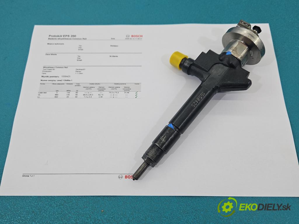 Mazda 6 I GG 2002-2007 2.0 citd 136hp manual 100 kW 1998 cm3 5- vstřikovač 13H50A (Vstřikovač paliva)