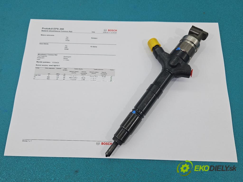 Toyota Avensis II T25 2003-2008 2.0 D4D 116 HP manual 85 kW 1995 cm3 5- vstrek 23670-0G010 (Vstrekovač paliva)