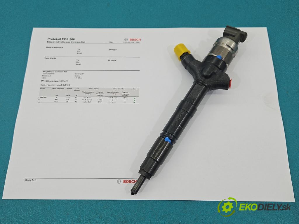 Toyota Avensis II T25 2003-2008 2.0 D4D 116 HP manual 85 kW 1995 cm3 5- vstrek 23670-0G010 (Vstrekovač paliva)