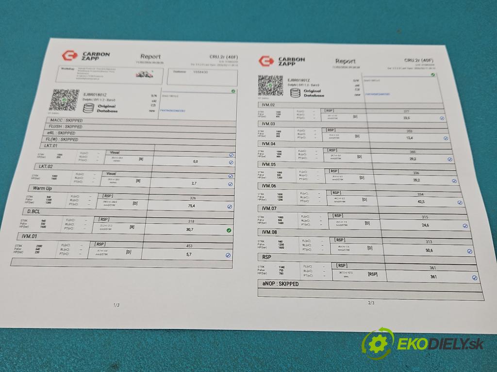 Renault Megane II 2003-2008 1.5 dci 82 HP manual 60 kW 1461 cm3 3- vstrek EJBR01801Z (Vstrekovač paliva)