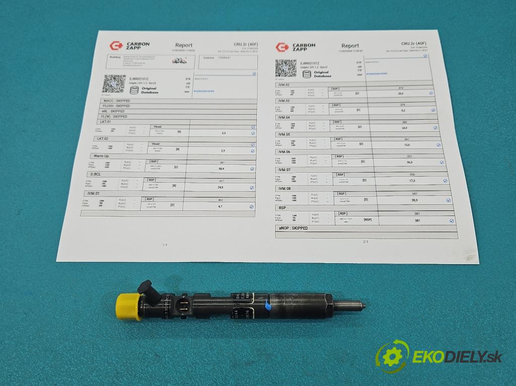 Renault Thalia I 1998-2009 1.5 dci 65 HP manual 48 kW 1461 cm3 4- vstrek EJBR02101Z (Vstrekovač paliva)