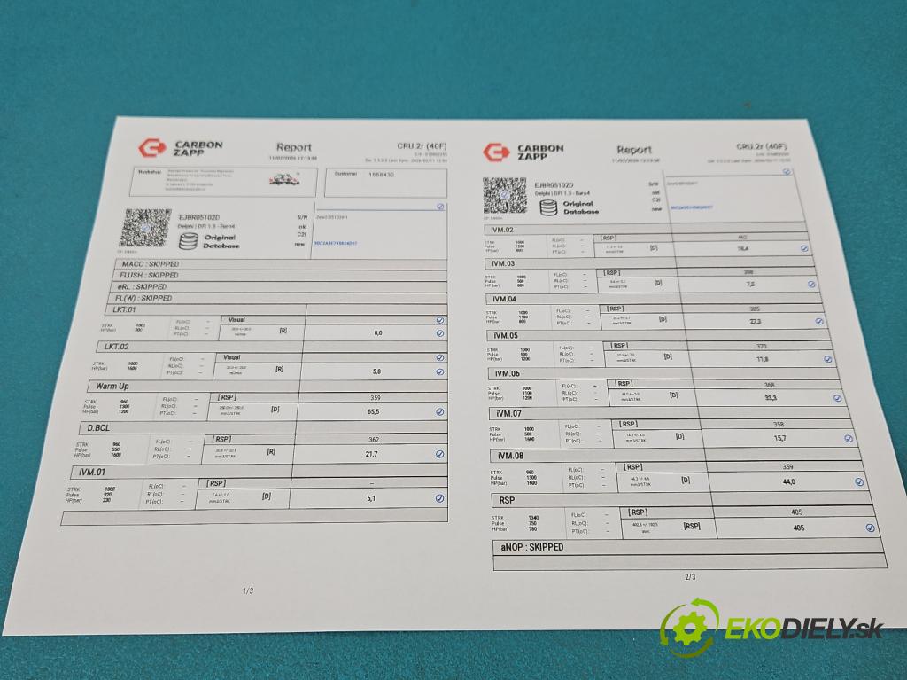 Renault Kangoo I 1998-2008 1.5 dci 82 HP manual 60 kW 1461 cm3 5- vstrek EJBR05102D (Vstrekovač paliva)