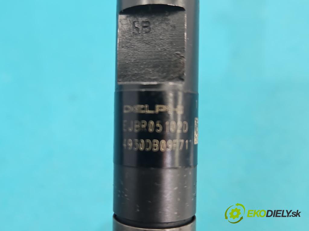 Renault Kangoo I 1998-2008 1.5 dci 82 HP manual 60 kW 1461 cm3 5- vstrek EJBR05102D (Vstrekovač paliva)