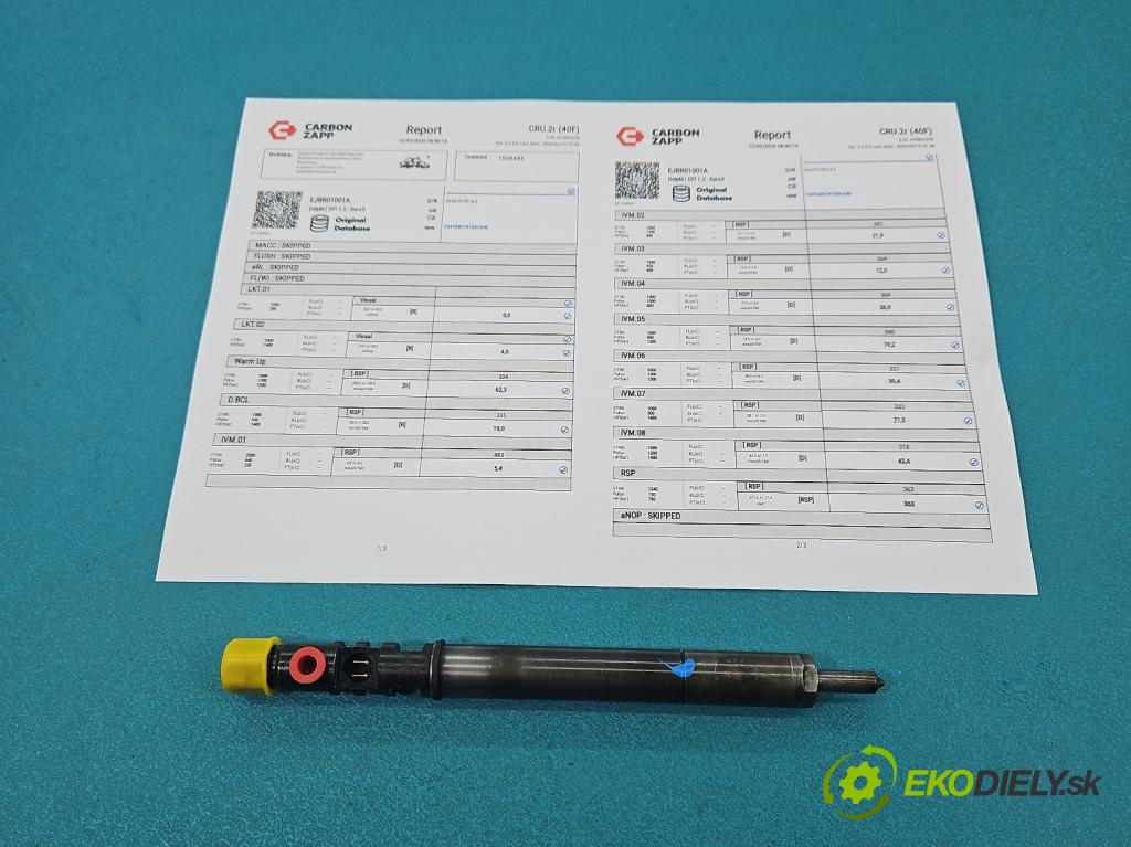 Citroen C3 I 2002-2009 1.4 hdi 90 HP manual 66 kW 1398 cm3 5- vstrek EJBR01001A (Vstrekovač paliva)