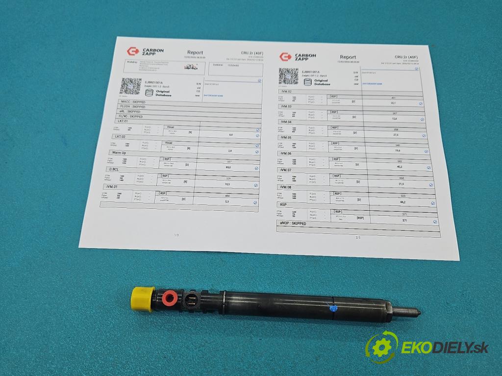 Citroen C3 I 2002-2009 1.4 hdi 90 HP manual 66 kW 1398 cm3 5- vstrek EJBR01001A (Vstrekovač paliva)