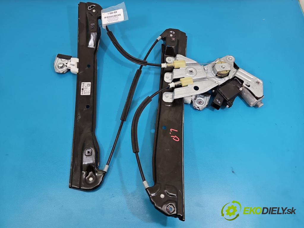 Opel Meriva B 2010-2017 1.4 16V 101 HP manual 74 kW 1398 cm3 5- mechanizmus okna predné ľavý 13354547-001