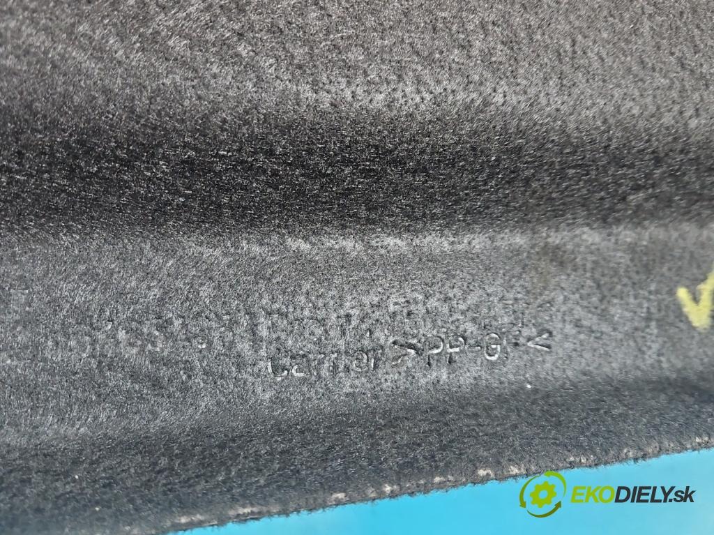 Opel Meriva B 2010-2017 1.4 16V 101 hp manual 74 kW 1398 cm3 5- pláto zadní  (Kryt zavazadlového prostoru)