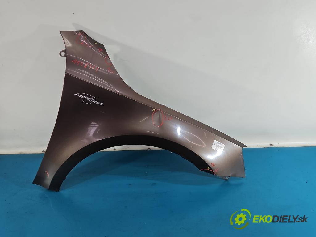 Skoda Octavia III 2013- 2.0 TSI DKZA: 190 HP automatic 140 kW 1984 cm3 5- blatník predné pravý  (Kľučka dverí ostatné)