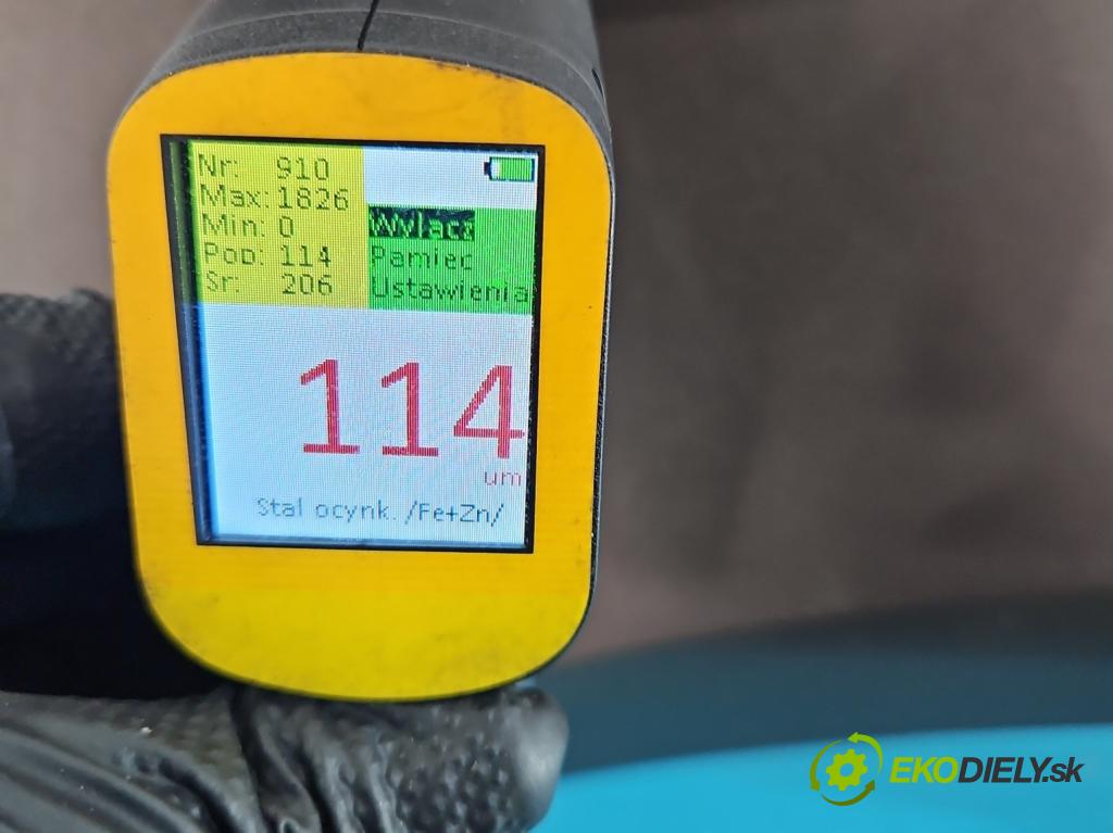 Skoda Octavia III 2013- 2.0 TSI DKZA: 190 HP automatic 140 kW 1984 cm3 5- blatník predné pravý  (Kľučka dverí ostatné)