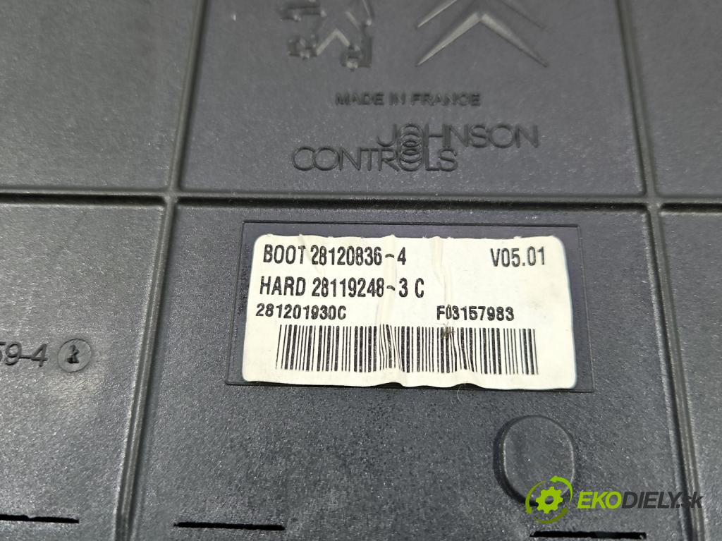 Citroen C4 Grand picasso I 2006-2013 2.0 16V 140 HP automatic 103 kW 1997 cm3 5- riadiaca jednotka motora IAW 6LPB