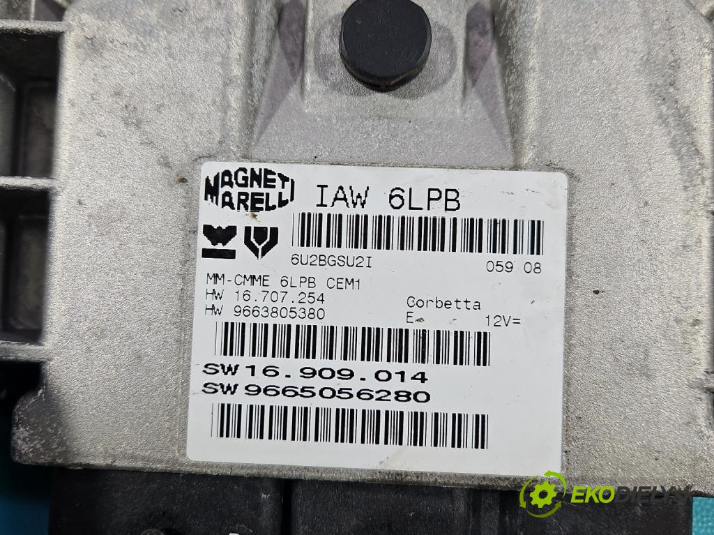 Citroen C4 Grand picasso I 2006-2013 2.0 16V 140 HP automatic 103 kW 1997 cm3 5- riadiaca jednotka motora IAW 6LPB