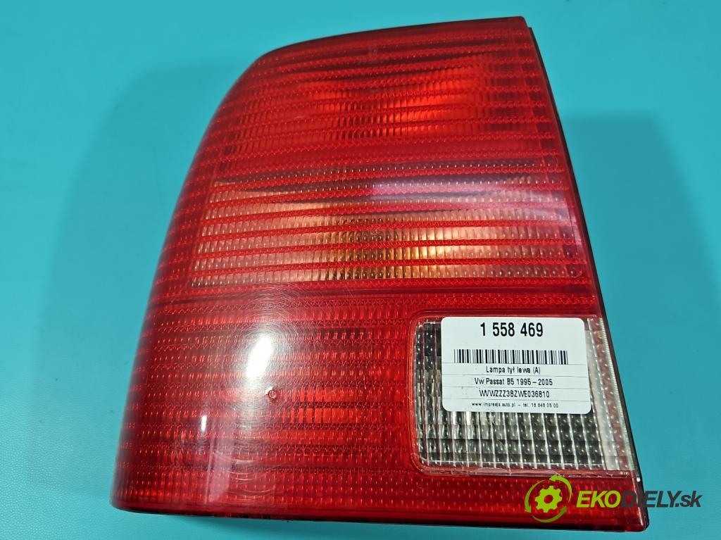 Vw Passat B5 1995-2005 1.8 20V 125 HP manual 92 kW 1781 cm3 4- svetlo / reflektor zadné ľavé  (Kľučka dverí ostatné)