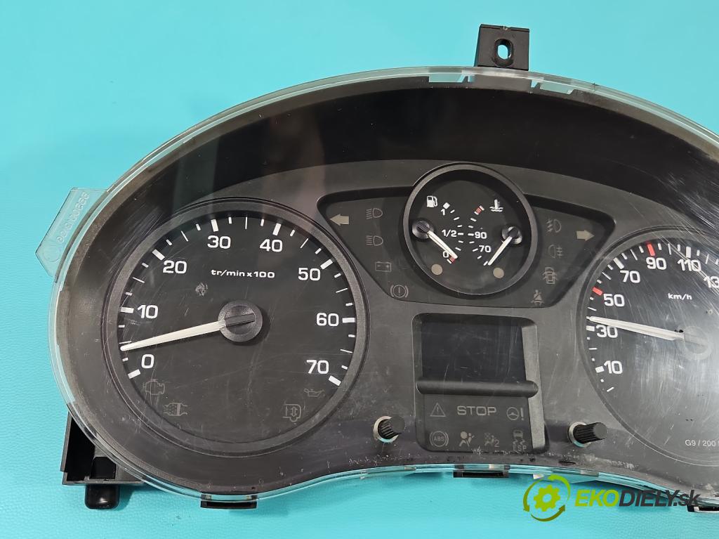 Fiat Scudo II 2006-2016 2.0 jtd 120 hp manual 88 kW 1997 cm3 5- Přístrojová deska 1401106580 (Přístrojová deska)