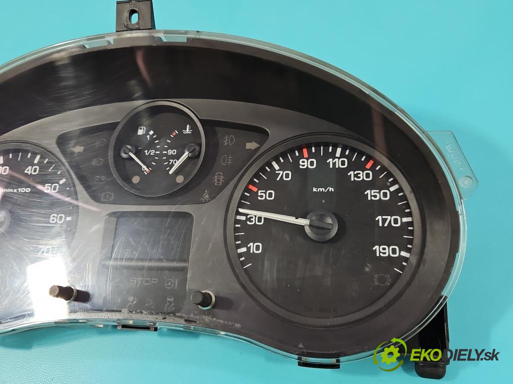 Fiat Scudo II 2006-2016 2.0 jtd 120 hp manual 88 kW 1997 cm3 5- Přístrojová deska 1401106580 (Přístrojová deska)