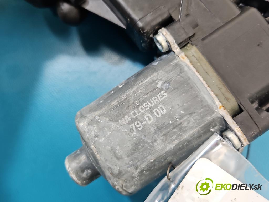 Opel Meriva B 2010-2017 1.4 16V 101 HP manual 74 kW 1398 cm3 5- mechanizmus okna predné pravý 13354548