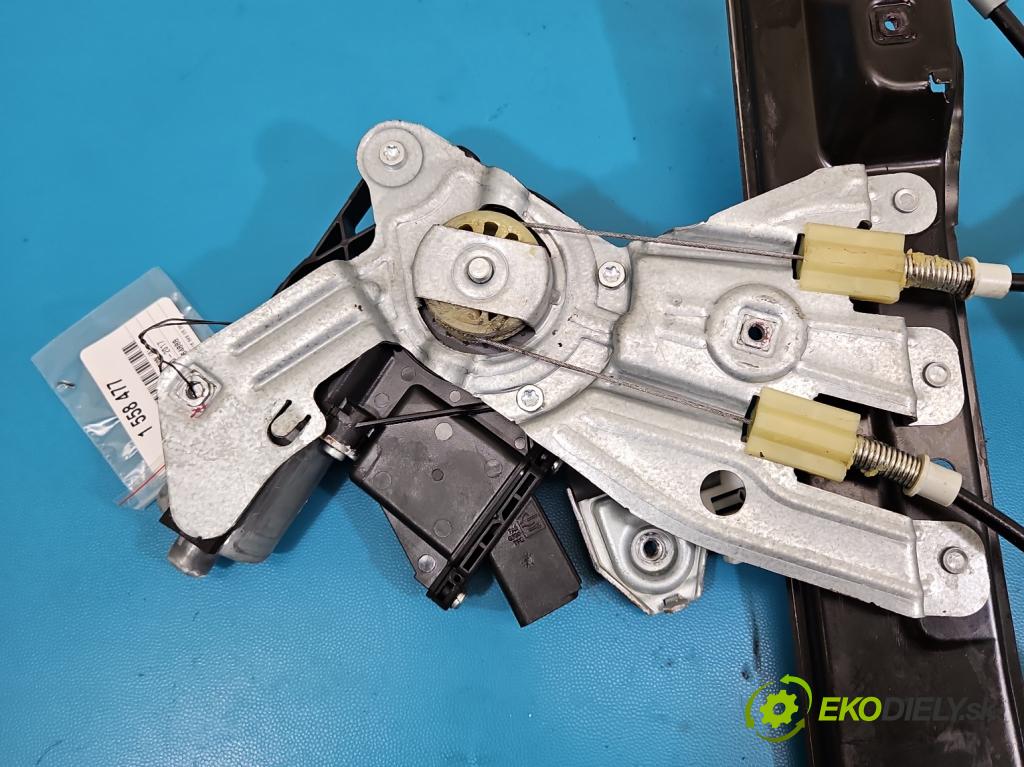 Opel Meriva B 2010-2017 1.4 16V 101 HP manual 74 kW 1398 cm3 5- mechanizmus okna predné pravý 13354548