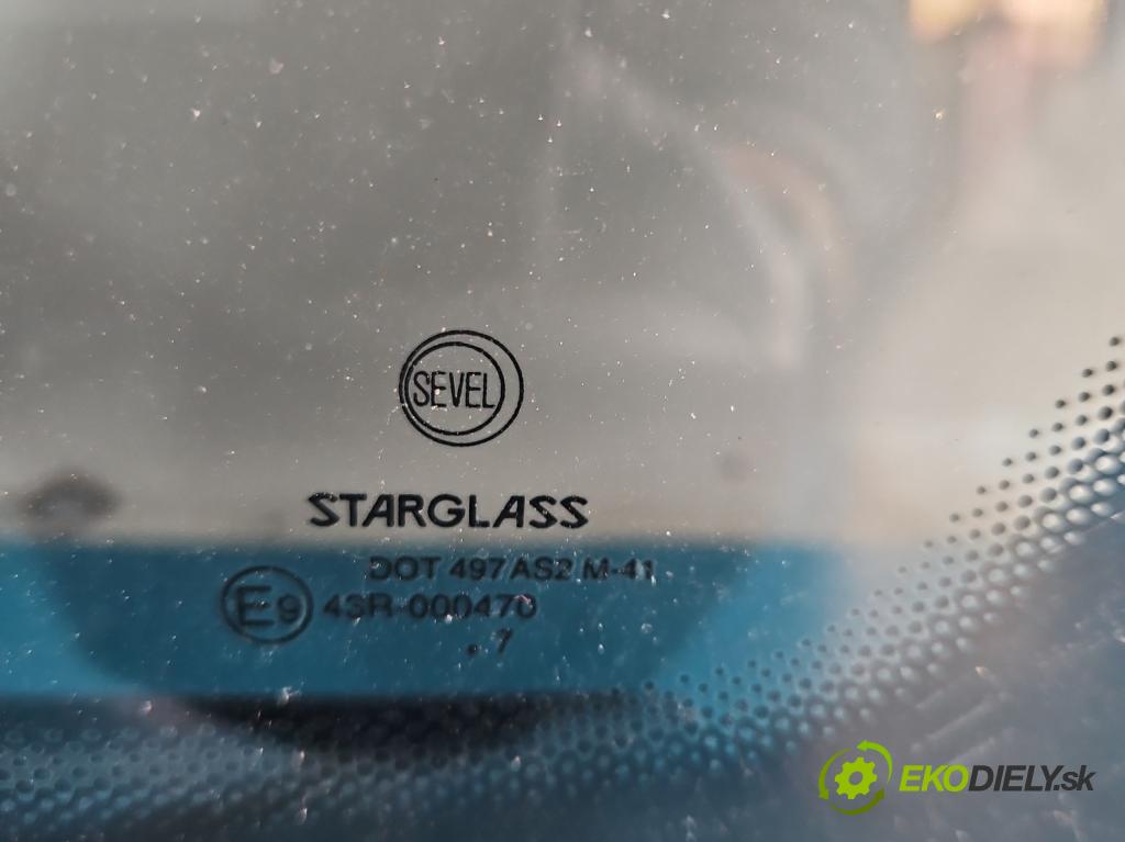 Fiat Scudo II 2006-2016 2.0 jtd 120 HP manual 88 kW 1997 cm3 5- sklo zadné ľavé