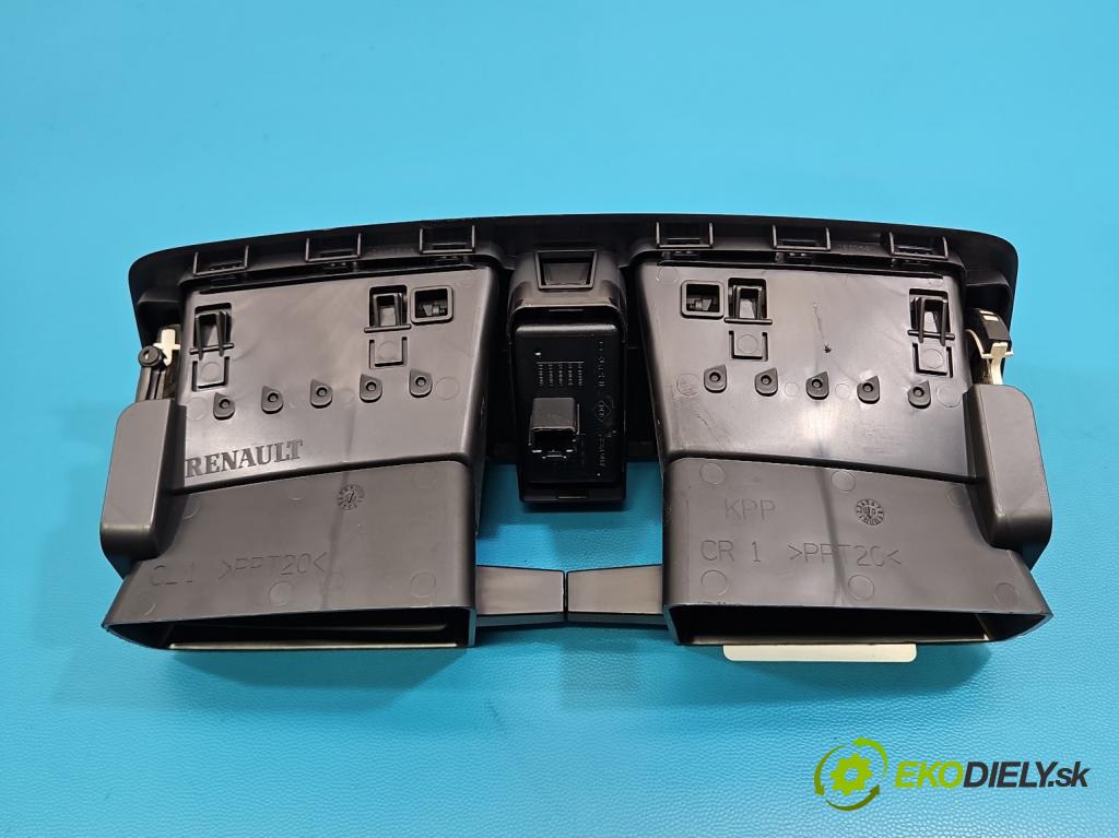 Renault Megane III 2008-2016 1.5 dci 86 HP manual 63 kW 1461 cm3 5- Mřížka: kúrenia stredová  (Mriežka kúrenia (fukár))