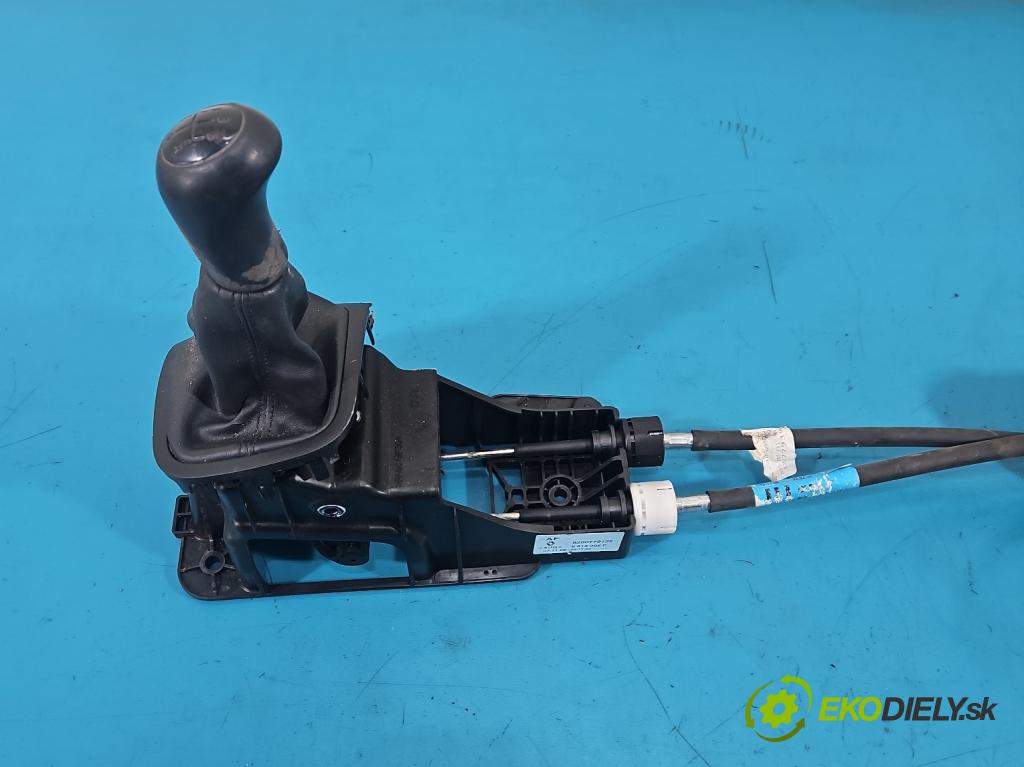 Renault Megane III 2008-2016 1.5 dci 86 HP manual 63 kW 1461 cm3 5- Páka: Změny: stupeň,rýchlosť 8200779125 (Rýchlostná páka (kulisa))