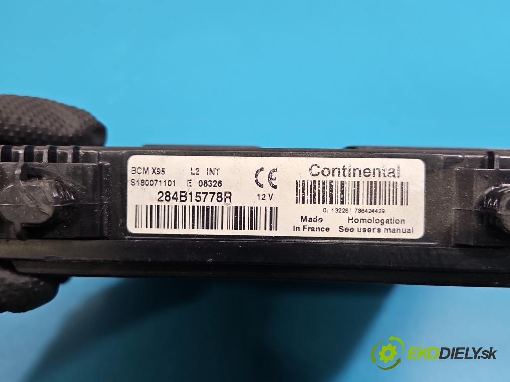 Renault Megane III 2008-2016 1.5 dci 86 HP manual 63 kW 1461 cm3 5- riadiaca jednotka motora 237100120R